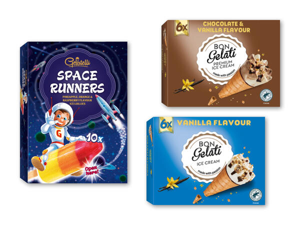 Isvafler eller spacerunners