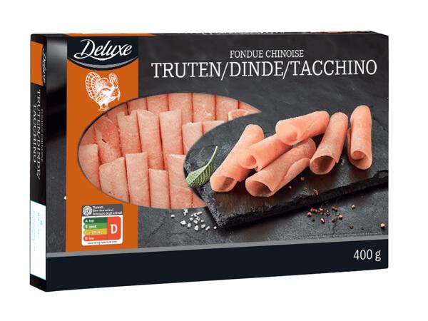 Carne di tacchino per fondue chinoise