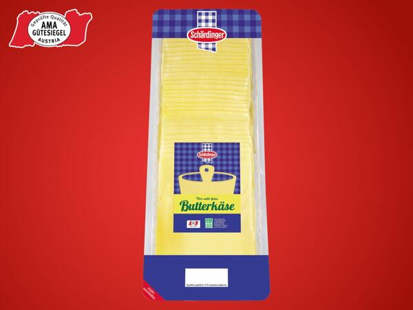 Butterkäse in Scheiben