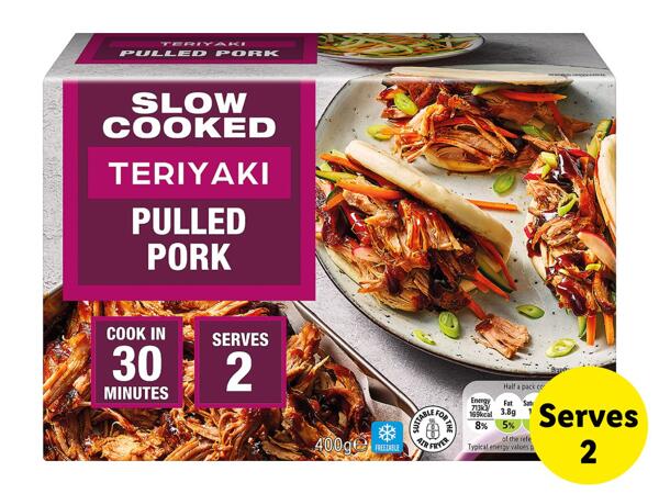 Slow Cooked Teriyaki Pulled Pork