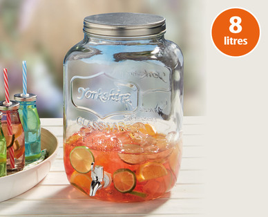 Glass Drinks Dispenser