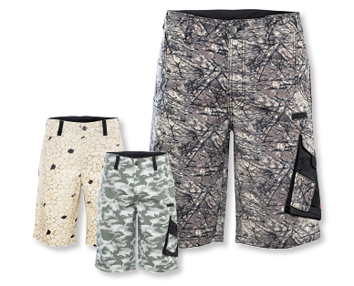 Bermudas de travail pour hommes imprimé allover KINGCRAFT FASHION