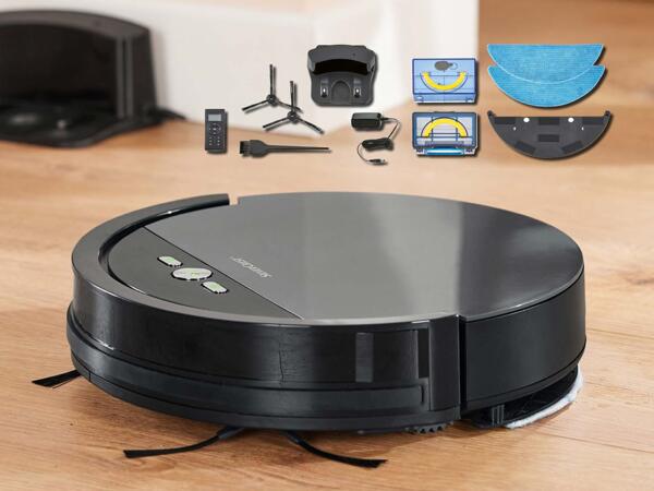 Robot aspirapolvere con funzione lavaggio