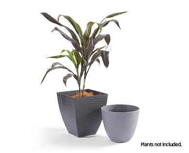 Small Decorative Garden Pot – Round