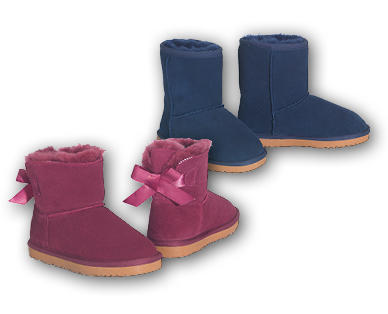 ALIVE(R) Boots in pelliccia di agnello da bambina