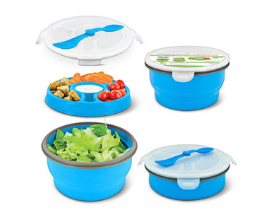 Crofton Double Decker Lunch Box or Deluxe Salad Container