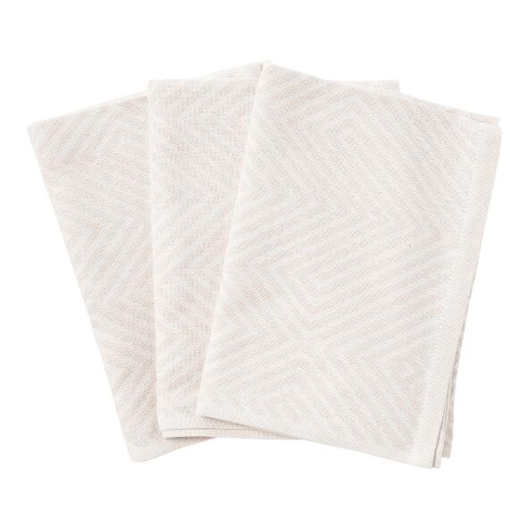 CROFTON(R) 				Essuies de cuisine jacquard, 3 pcs