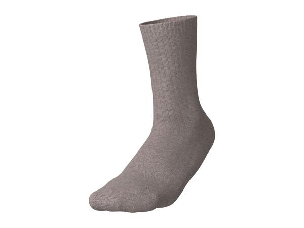 Esmara Ladies' Beige Thermal Socks - 2 Pairs