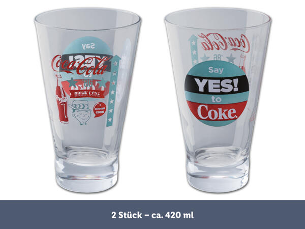 Coca-Cola(R) Gläser Sortiment
