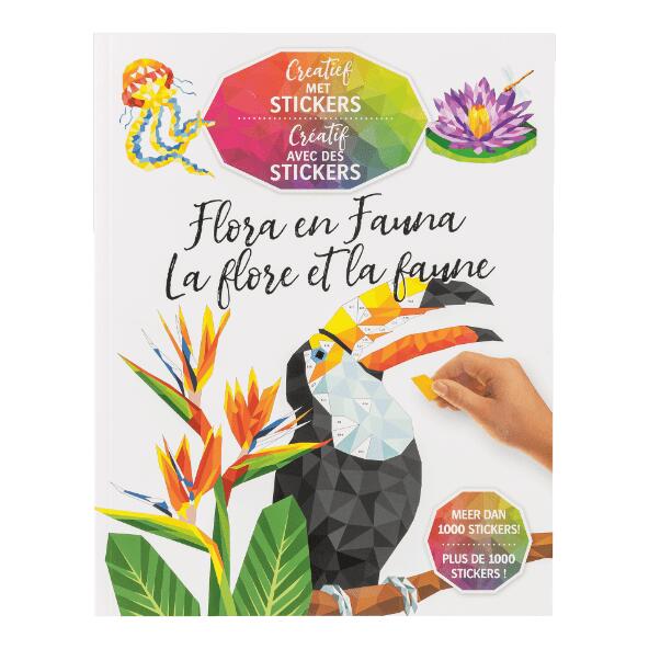 Livre d'autocollants mosaïques