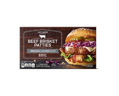 Cattlemen's Ranch Sea Salt & Pepper or Smokehouse Brisket Burgers