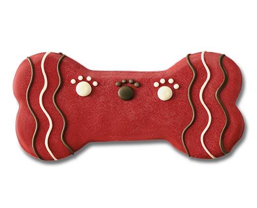 Heart to Tail Large Frosted Dog Bone