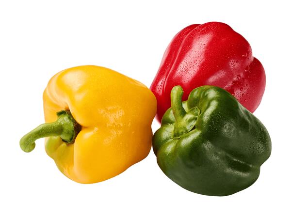 Assortiment de poivrons bio