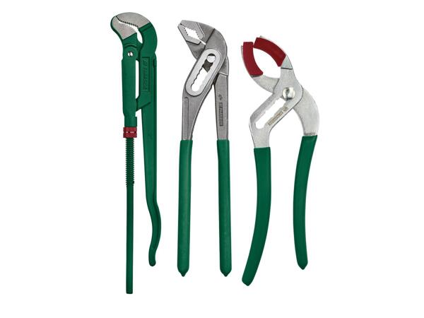 Pipe Wrench & Water Pump Pliers Set or Swedish Pipe Wrench