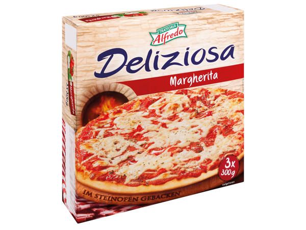 TRATTORIA ALFREDO Steinofenpizza Margherita