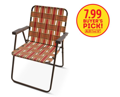 Gardenline Folding Web Chair