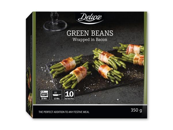 DELUXE Grønne bønner med bacon