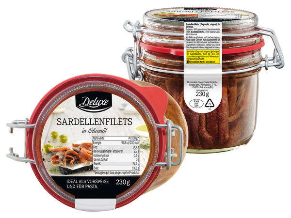 DELUXE Sardellenfilets in Olivenöl