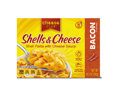 Cheese Club Deluxe Bacon Shells & Cheese or Buffalo Macaroni & Cheese ...