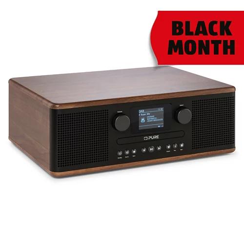 PURE Classic C-D6 Walnuss-schwarz