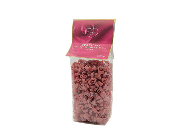 Heart-Shaped Durum Wheat Pasta