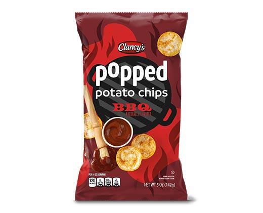 Clancy's 
 BBQ or Honey Mustard Popped Potato Chips