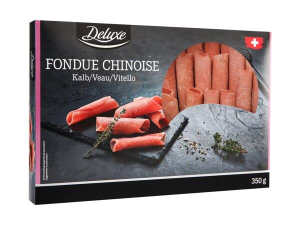 Fondue chinoise de veau