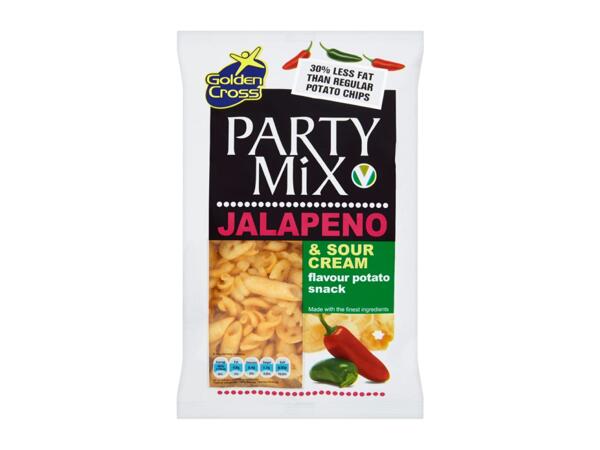 Golden Cross Party Mix Jalapeno & Sour Cream Potato Snacks