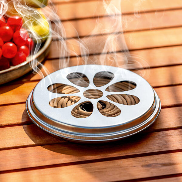 Citronella Räucherspiralen 10er-Set mit Dose