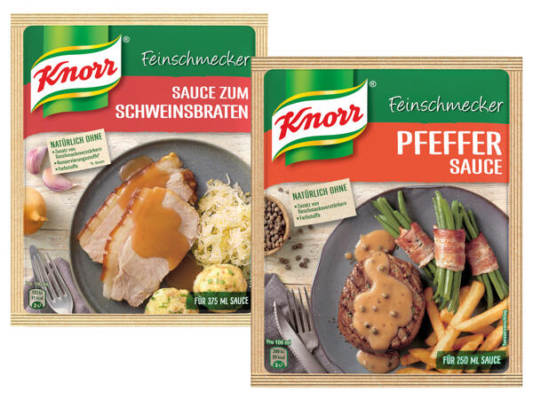 Knorr Feinschmecker-Sauce