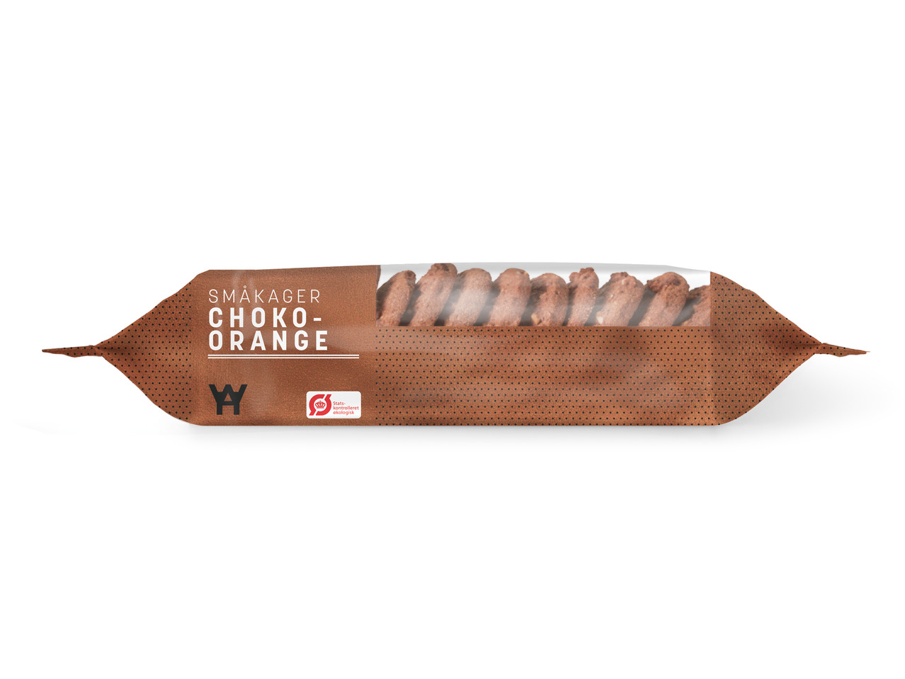 WH Økologiske småkager chokoorange
