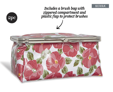LADIES COSMETIC BAG 2PC SET