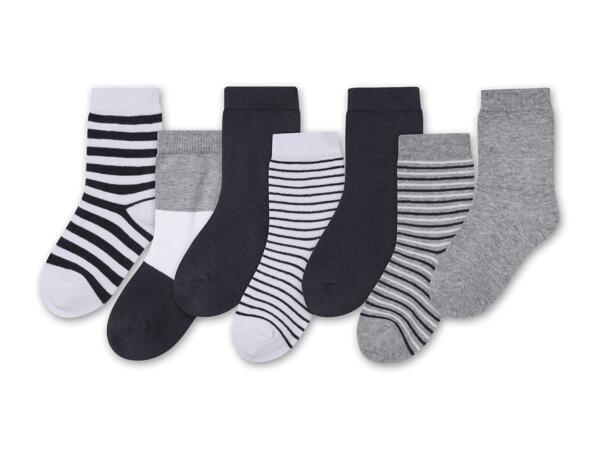 Kleinkinder Socken, 7 Paar