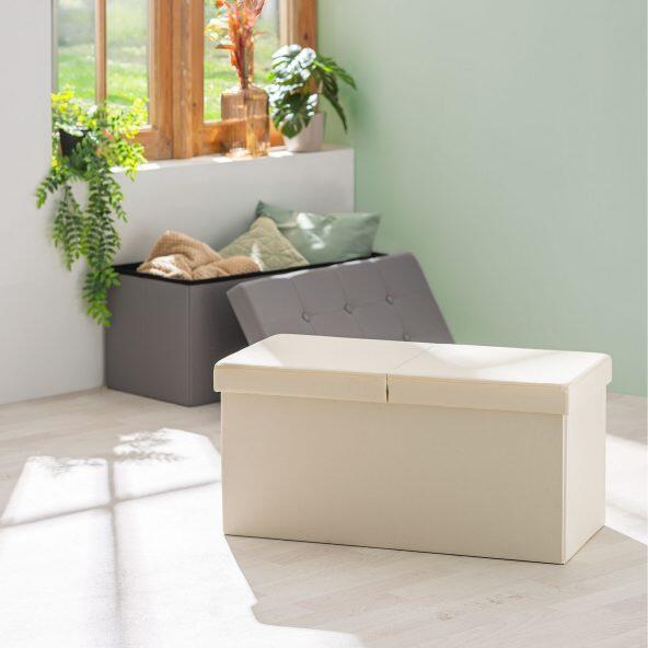 HOME CREATION(R) 				Banc avec bac de rangement