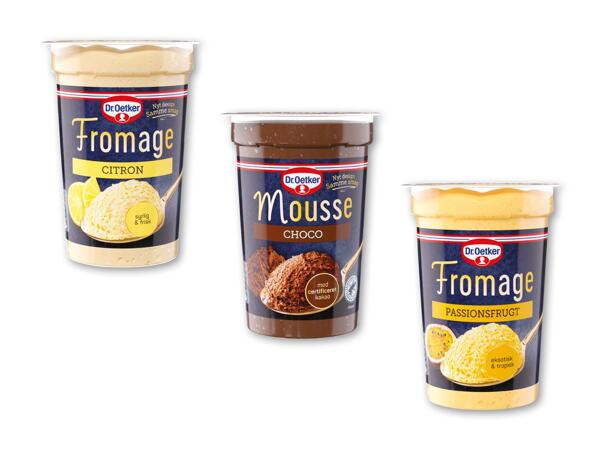 DR. OETKER Fromage eller mousse