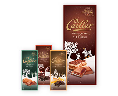 Tavoletta di cioccolato invernale CAILLER(R)