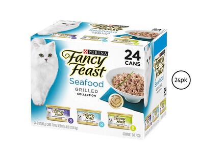 Fancy Feast Seafood Grilled Collection Wet Cat Food 24pk/2.04kg