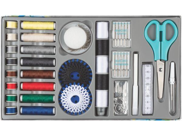Sewing machine thread or sewing set