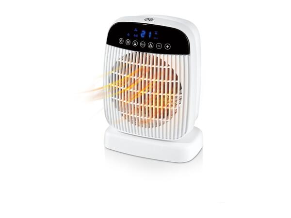 Silvercrest Fan Heater - White