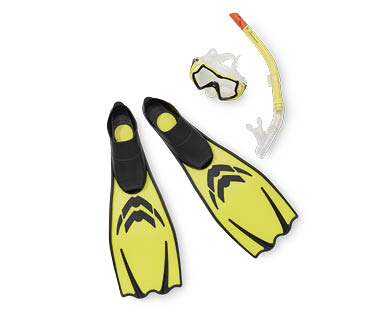 Snorkel And Flippers Set