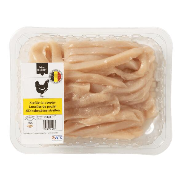 Kipfilet in reepjes