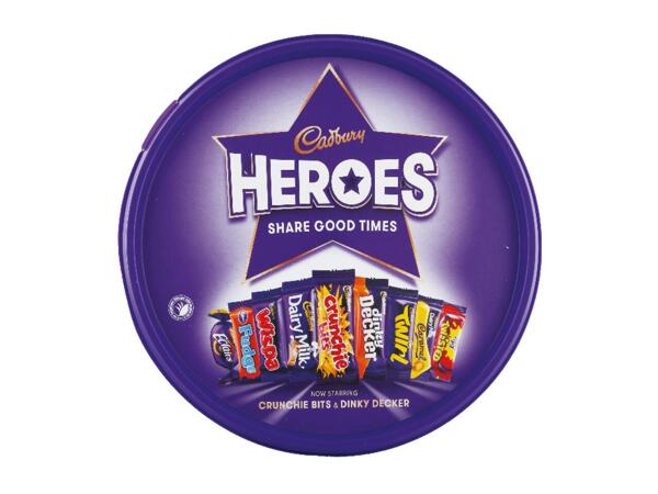 Quality Street/Celebrations/Roses/Heroes Chocolate Tubs