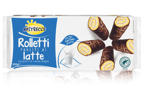 Rolled Cake Milk filled