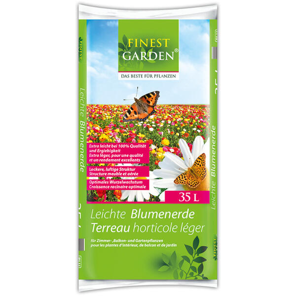 Extra leichte Blumenerde