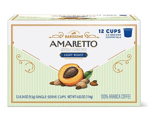 Barissimo Bourbon Pecan or Amaretto Coffee Cups