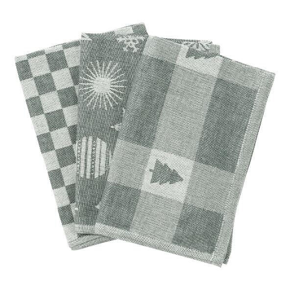CROFTON(R) 				Essuies de cuisine jacquard, 3 pcs