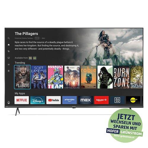 SHARP 55" (139 cm) 4K ULTRA HD QLED SMART TV