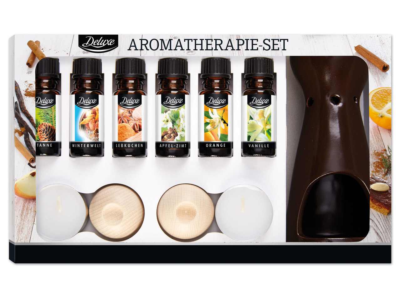 DELUXE Duftöl Aromatherapie-Set