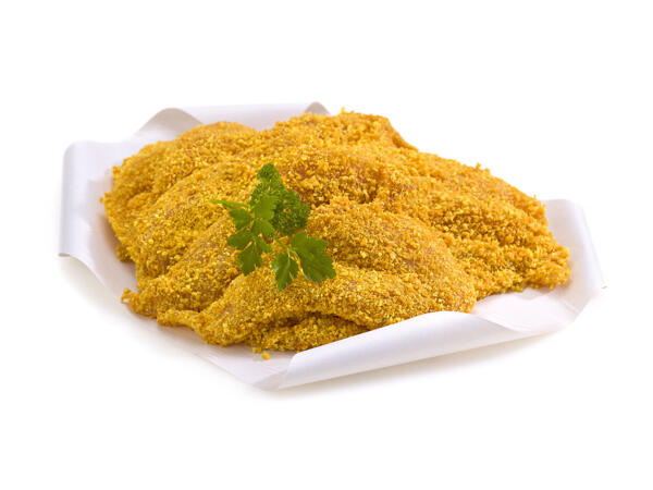 Panierte Hühnerschnitzel