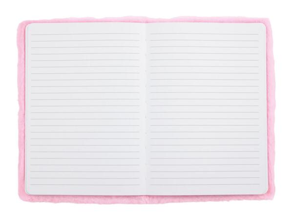 Crelando Unicorn Notebook with Fluffy Cover
